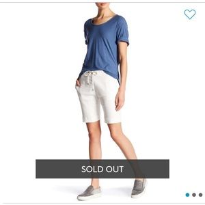 James Perse Women’s Linen size 0 Bermuda Shorts